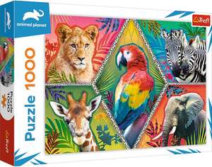 Trefl puzzle Egzotyczne Zwierzęta 1000 elementów | darmowa dostawa z Amazon Prime