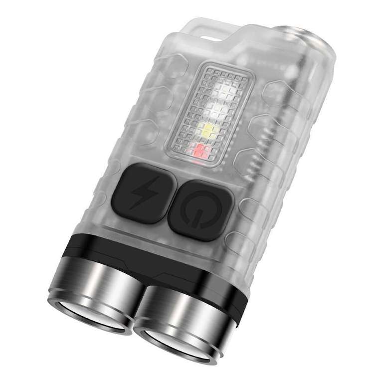 Latarka brelok BORUiT LED V3 (900 lm, USB-C, boczne światła) | Wysyłka z CN | $6.28 @ Aliexpress