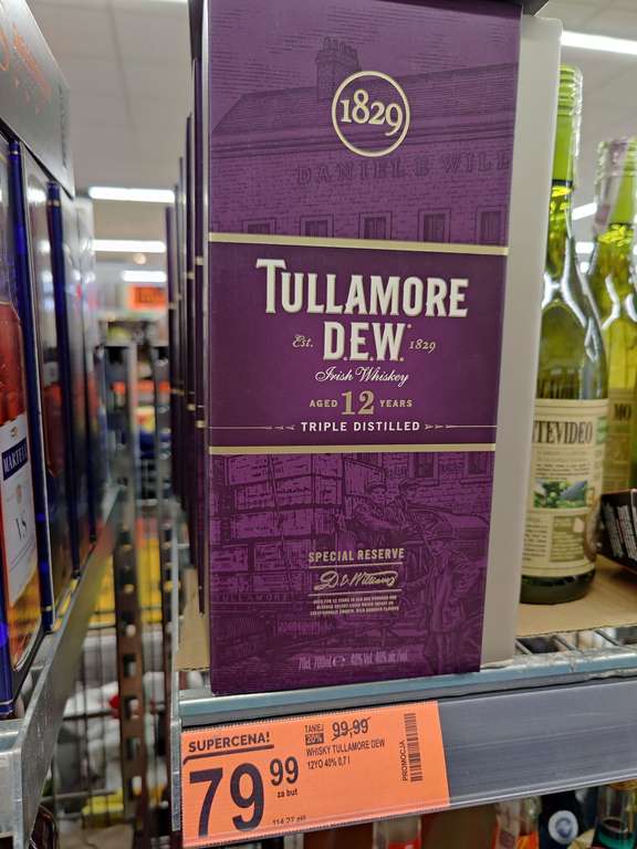 Whiskey/Whisky Tullamore Dew 12 40% 0.7L Biedronka