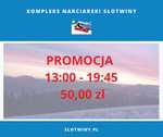 Karnet narciarski 3h za 50PLN między 08:00-11:00 Słotwiny Krynica