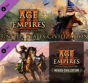 AGE OF EMPIRES III: DEFINITIVE EDITION UNITED STATES + MEXICO DOUBLE PACK - DLC @ Steam
