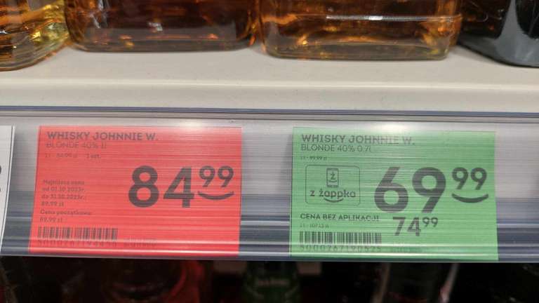 Whisky Johnny Walker Blonde 1 litr Żabka