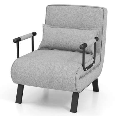 Fotel do spania 4 w 1, składany, sofa do spania z 5-stopniową...