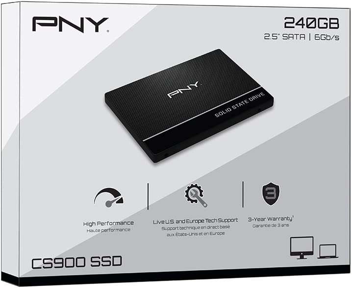 Dysk SSD PNY CS900 480GB [550-500MB/s]