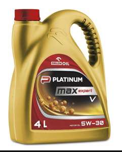 Olej syntetyczny Orlen Oil PLATINUM MAX EXPERT V 4 l 5W-30