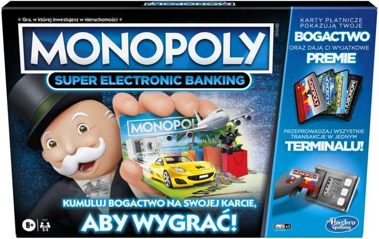 Gra planszowa - Monopoly Super Electronic Banking