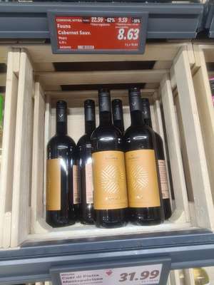 Wino węgierskie Fauna Cabernet Sauvignon, edycja Gold, 0,75l, 13,5% w Lidlu