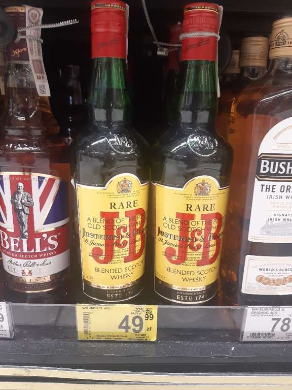 Whisky J&B 0,7l