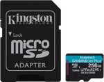 Karta microSD kingston SDCG3/256GB canvas go plus