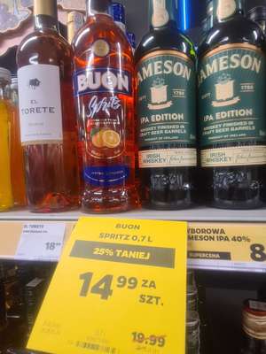 Alkohol Buon Spritz Aperitif, Bitter Orange 0,7l, 11% do Prosecco w Netto