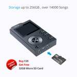 Surfans F20i przenośny bezstratny odtwarzacz muzyki MP3, FLAC, Bluetooth z APT-X, Karta SD