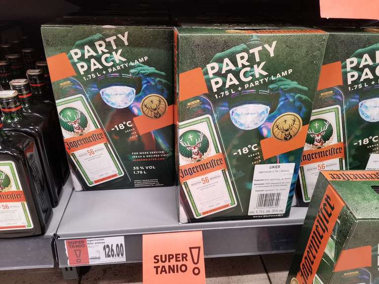 Likier Jagermeister 1.75 Party Pack