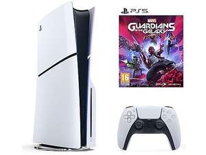 Konsola Sony PlayStation 5 Slim Wersja z napędem + Guardians of Galaxy | Media Markt | Xbox Series X 1804zł + Inne Propozycje