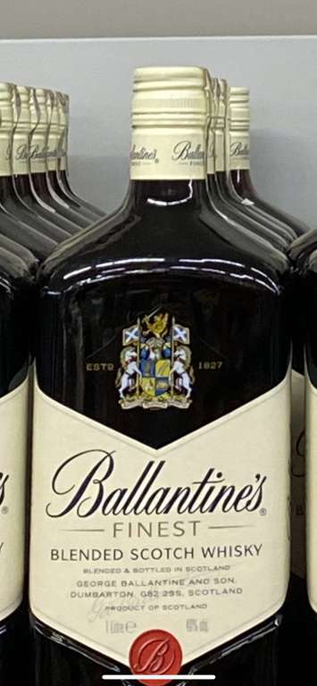 Whisky Ballantines - 1 litr - Lidl.