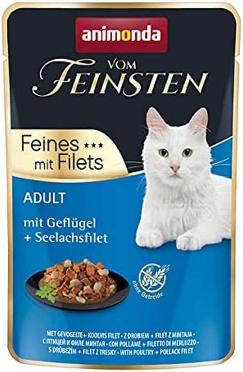 Animonda Vom Feinsten Cat Adult Drób+Filet Z Mintaja 18 x 85 g