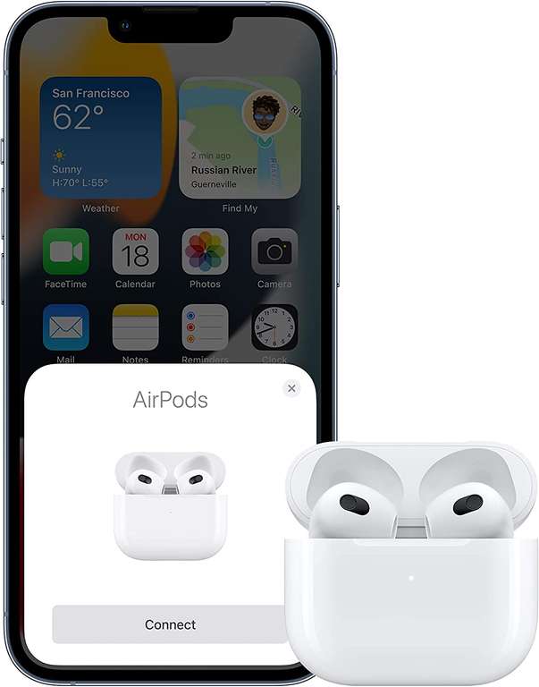 Apple AirPods (3. generacji) z etui ładującym MagSafe