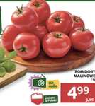 Polski pomidor malinowy 4,99zł/kg; arbuz 1,99zł/kg (arbuz w dniach 24-26.06)