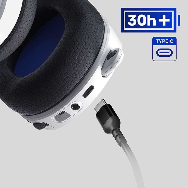 SteelSeries Arctis 9 - Gamingowe Sluchawki Playstation/PC Bluetooth Ponad 20 godzin działania