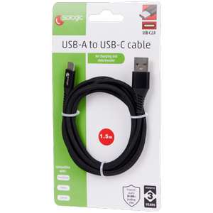 Kabel do ładowania i przesyłania danych Sologic USB-C <-> USB-C lub USB-C <-> USB-A