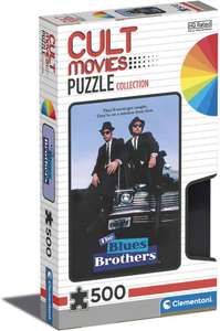 Clementoni - kultowe filmy. Puzzle Blues Brothers 500 elementów (zbiorcza)