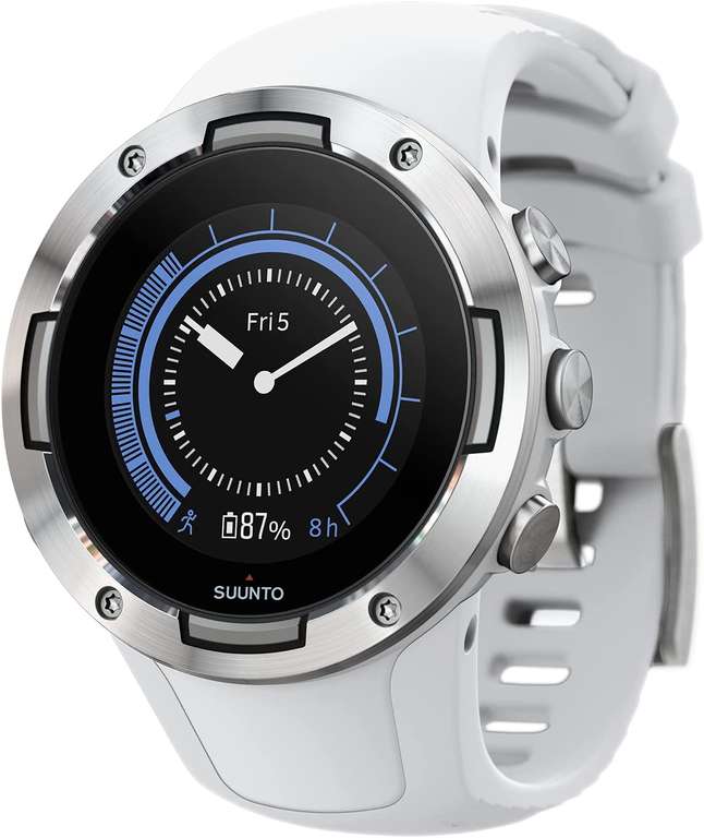 Suunto 5 lekki i kompaktowy zegarek sportowy GPS z trackerem aktywności 24/7 i pomiarem tętna na nadgarstku