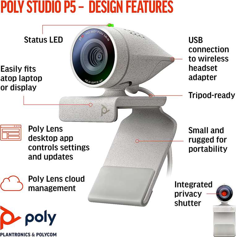 Kamera internetowa Poly Studio P5