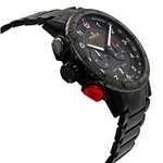 Zegarek - EDOX Chronorally 1 Chronograph Quartz Black Dial Men's Watch 10305 37GNRM NR1