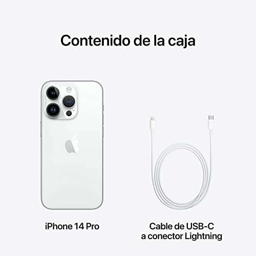 Smartfon Apple iPhone 14 Pro (128 GB) - Srebrny [ 1066,34 € + wysyłka 4,54 € ]