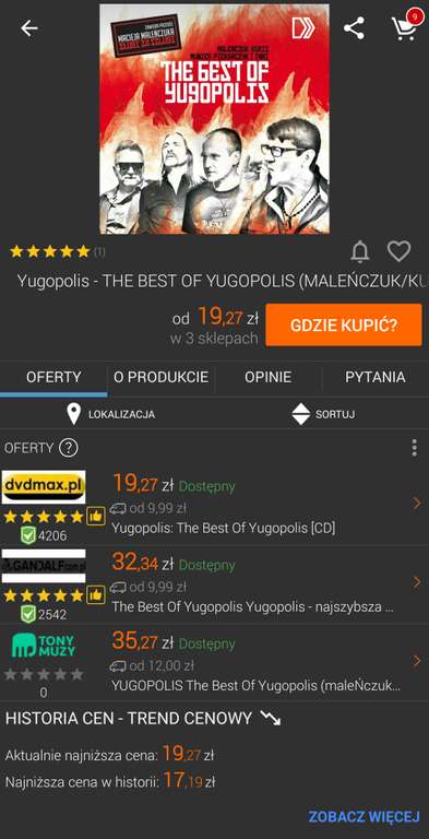 Yugopolis: The Best Of Yugopolis "Sługi za szlugi" "Ostatnia nocka" "Miasto budzi się" [CD]
