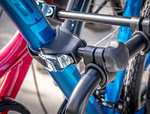 EUFAB 11569 bagażnik rowerowy CROW BASIC, nadaje się do rowerów elektrycznych, na 2 rowery, do haków holowniczych €179.85