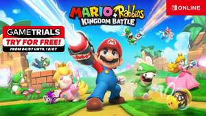 Mario + Rabbids Kingdom Battle Free to Play Od 4.07. do 10.07. dla członków Nintendo Switch Online @ Nintendo eShop