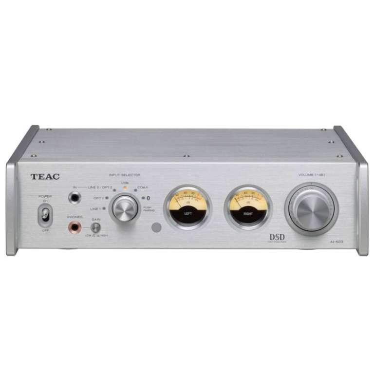 Wzmacniacz audio stereo TEAC AI-503-A Srebrny