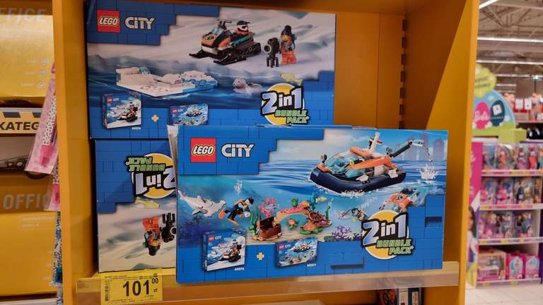 LEGO 66768 Bundle Pack 2w1 zestaw 60377 i 60376