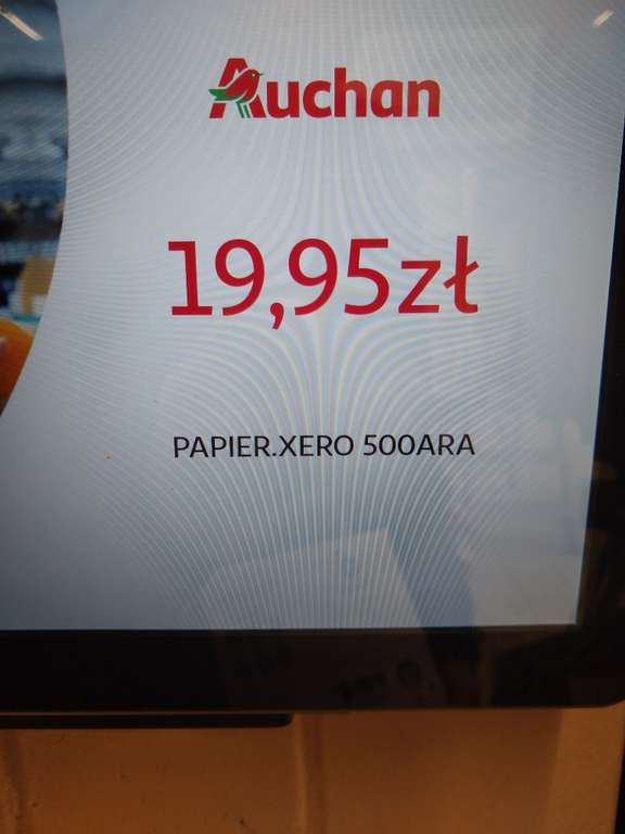 HP Papier Xero A4 500ark - Auchan.