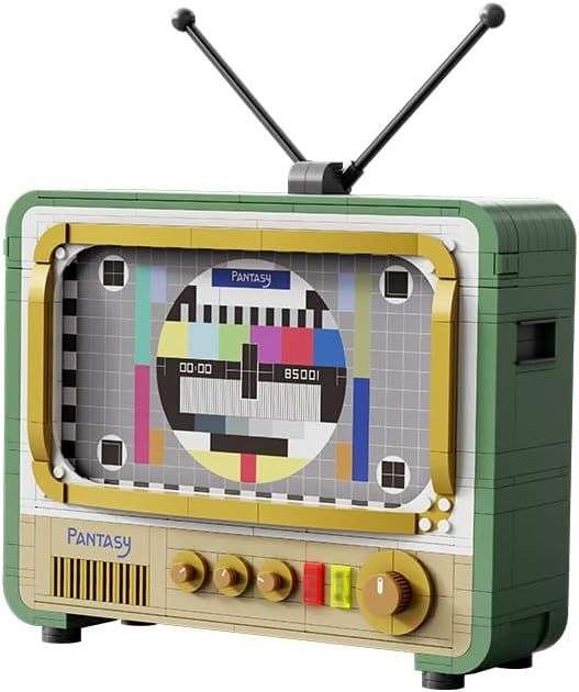 Klocki PANTASY 85001 - Retro 1960s Television - najtaniej z PRIME