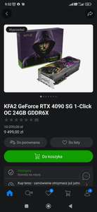 Karta graficzna KFA2 GeForce RTX 4090 SG 1-Click OC 24GB GDDR6X