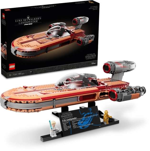 Lego Star Wars Landspider Luke Skywalker 75341
