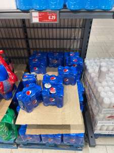 Pepsi puszka 6x330ml za 6,29zl. Lidl