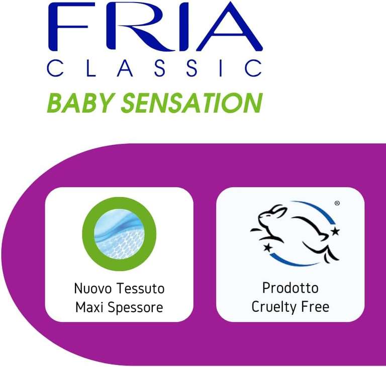 Chusteczki Fria Fria Classic Baby Sensation Z pokrywą 72-60 g