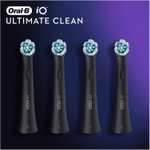 Oral-B iO Ultimate Clean końcówki do szczoteczek do zębów, kolor czarny, 4 sztuki