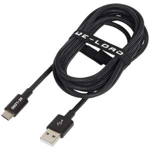 Kabel do ładowania i przesyłania danych Re-load USB-C w oplocie
