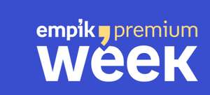 Empik Premium Week - limitowane okazje do -50% (m.i.n Głośnik JBL GO Essential za 57zł, Czytnik e-booków za 230zł)
