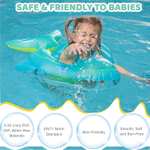 Koło do pływania dla niemowląt, małych dzieci, rozmiar S (3-12 miesiące) + pompka