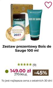YVES-ROCHER -45% Zestaw prezentowy Bois de Sauge 100 ml DOSTĘPNE INNE ZAPACHY