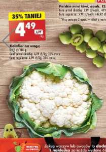 Kalafior na wagę 4,49zł/kg