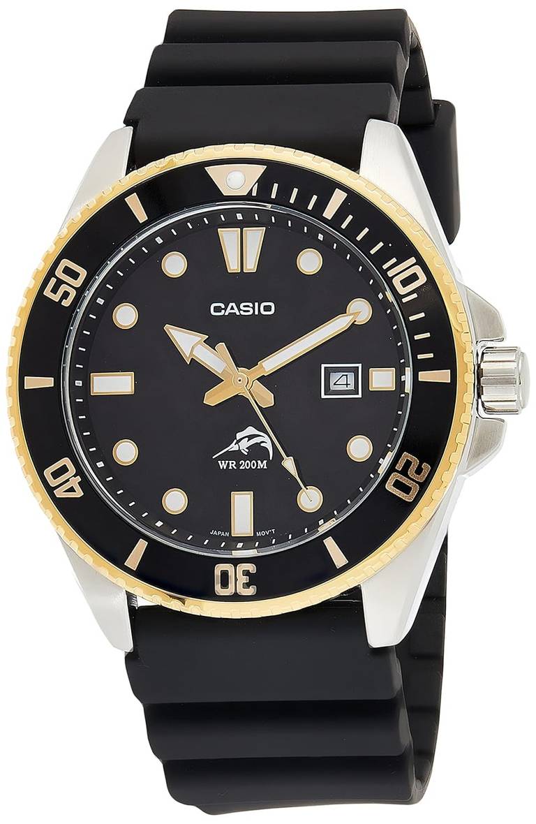 Zegarek Casio Duro Marlin Gold | Amazon.com; $56.97 (w opisie dwa inne kolory za 238.95/$62.97)