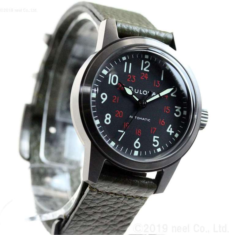 Zegarek Bulova | automatyczny, vintage field watch
