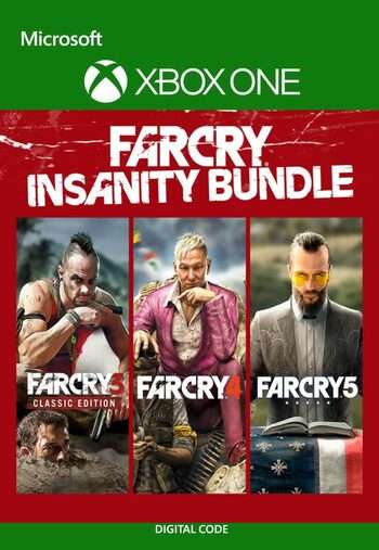 Far Cry 3 4 i 5 Insanity Bundle XBOX LIVE Key ARGENTINA