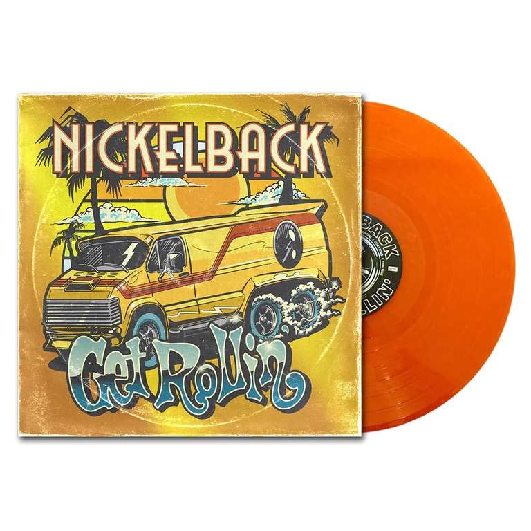 Nickelback - Get Rollin' LP (winyl, orange vinyl)