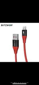 BlitzWolf BW-MF9 Pro 2.4A Kabel Lightning na USB z certyfikatem MFi 0,9 m